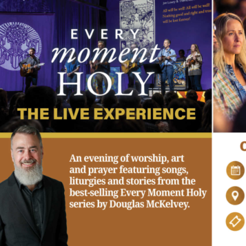 Every Moment Holy Live